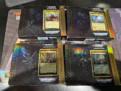 Magic the Gathering Warhammer 40K Collector's Edition Commander Deck Set of 4 - Image 1
