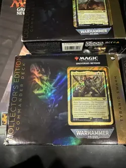 Magic the Gathering Warhammer 40K Collector's Edition Commander Deck Set of 4 - Image 2