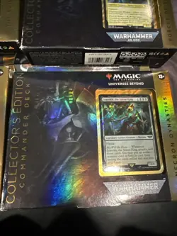 Magic the Gathering Warhammer 40K Collector's Edition Commander Deck Set of 4 - Image 3