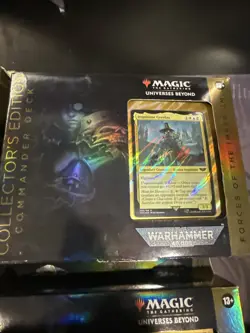 Magic the Gathering Warhammer 40K Collector's Edition Commander Deck Set of 4 - Image 5