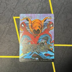 Saw In Half M 21 BORDERLESS MTG Spider-Man Magic The Gathering ENGLISH 0021 - Image 1