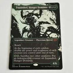 Zopandrel, Hunger Dominus - Borderless - Phyrexia: All Will Be One (MTG) - Image 1