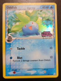 Pokemon Oddish (Delta Species) 73/110 Ex Holon Phantoms Reverse Holo MP - Image 1