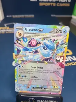 Glaceon EX 026/131 Prize Pack Series Cards Holo Pokemon Card - Image 1
