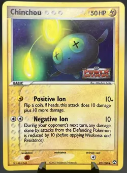 Pokemon TCG EX Lot Reverse Holo Stamped Stantler Ludicolo Pineco Chinchou - Image 5
