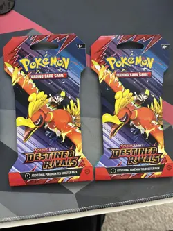 Sleeved Booster Pack - Sv10: Destined Rivals - Ethan + Ho-Oh ex - Pokemon TCG - Image 1