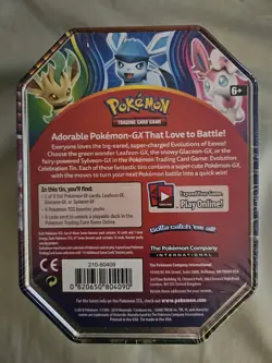 Pokemon 2018 Lefeon GX Evolution Celebration Tin Evolutions Booster Inside! - Image 2