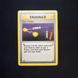 Item Finder 74/102 - Base Set - Rare - Pokemon TCG - Image 1
