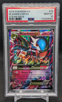 Pokemon M Gardevoir EX 79/114 PSA 10 Ultra Rare 2016 Steam Siege - Image 1