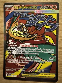 Pokemon Mega Hawlucha ex 268/217 – Ascended Heroes – Ultra Rare – Pack Fresh - Image 1