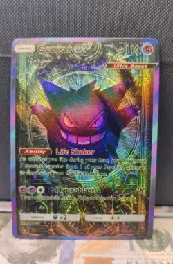 Pokemon Gengar EX ACG Custom Made Fan Art Holo With Texture - Image 1
