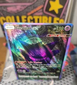 Pokemon Gengar EX ACG Custom Made Fan Art Holo With Texture - Image 3