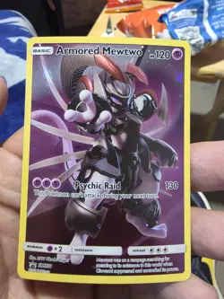 Pokemon TCG Armored Mewtwo - SM228 Black Star Promo - Image 1