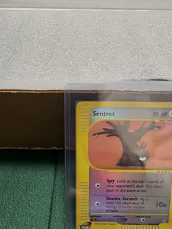 Pokemon TCG: 2003 Aquapolis, Sentret, Reverse Holo, #107/147, LP - Image 2