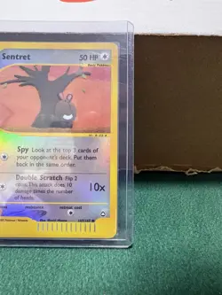 Pokemon TCG: 2003 Aquapolis, Sentret, Reverse Holo, #107/147, LP - Image 4