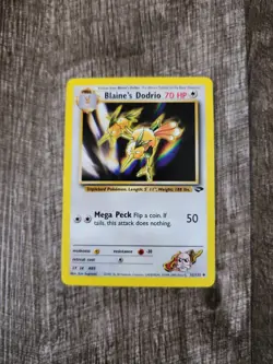 Pokemon TCG Blaine's Dodrio Gym Challenge 32 Regular Unlimited Uncommon - Image 1
