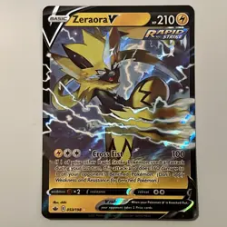 Pokemon TCG Zeraora V Prize Pack Series One 053/198 Holo Ultra Rare - Image 5