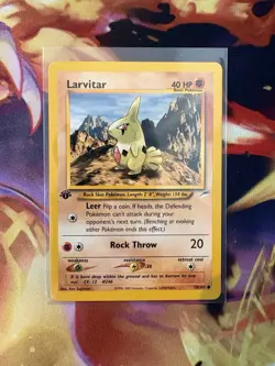 Larvitar 70/105 Neo Destiny Regular 1st edition - Pokemon TCG NM - Image 1
