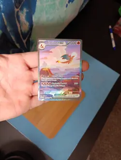 Pokemon TCG Charizard EX 199/165 Scarlet & Violet 151 Special Illustration Rare - Image 2
