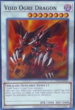 Void Ogre Dragon - OP14-EN018 - Common - Unlimited Edition NM Yugioh OTS Tournam - Image 1