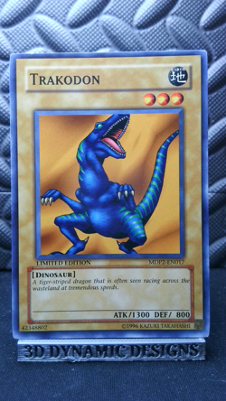 | Yugioh Trakodon MDP2-EN017 Common Mcdonalds Promo Series 2 VLP 🔥 | - Image 1