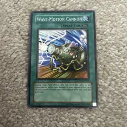 Wave-Motion Cannon CP05-EN004 Super Rare Champion Pack VG look Yugioh - Image 1