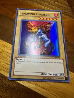 Firewing Pegasus PRC1-EN005 1st Edition Super Rare LP + BONUS - Image 1
