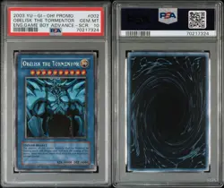 Yu-Gi-Oh! Obelisk the Tormentor GBI-002 Secret Rare PSA 10 - Image 3