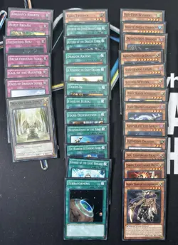 Yu-Gi-Oh Rise of The True Dragons Structure Deck 1st Edition Opened Box - Image 3