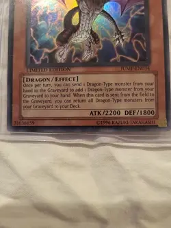 Ultra Rare Yu-gi-oh Genesis Dragon. ENO34 HOLO - Image 2