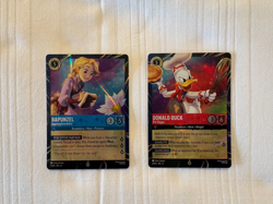 Disney Lorcana Magical Places- Rapunzel & Donald Duck EPCOT Promo Cards SET - Image 2