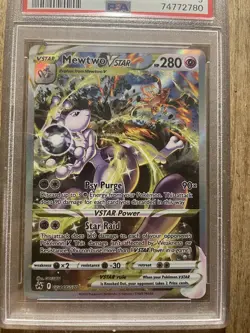 Mewtwo VStar Crown Zenith GG44 PSA 9 Pokemon Card - Image 2
