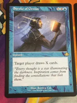 D1187 MAGIC DOMINARIA REMASTERED STROKE OF GENIUS GRIM LAVAMANCER LP RETRO MTG - Image 2