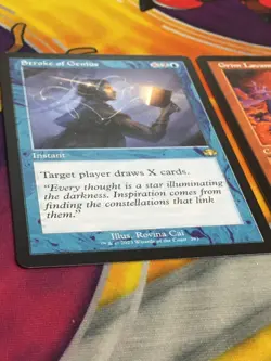 D1187 MAGIC DOMINARIA REMASTERED STROKE OF GENIUS GRIM LAVAMANCER LP RETRO MTG - Image 3