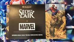 MTG Secret Lair x Marvel's Spider-Man: Daily Bugle Breaking News Non Foil Sealed - Image 1