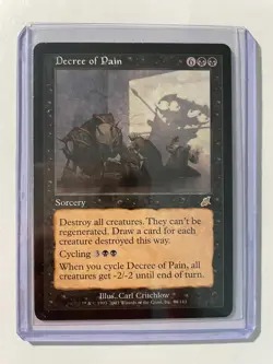 Decree of Pain [Scourge] Magic MTG MINT - Image 1