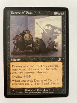 Decree of Pain [Scourge] Magic MTG MINT - Image 2