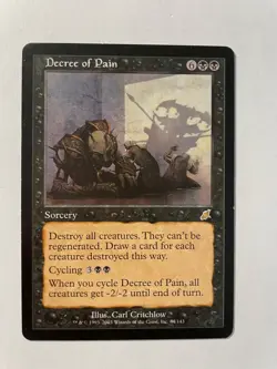 Decree of Pain [Scourge] Magic MTG MINT - Image 1