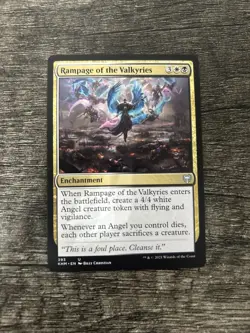 MTG 1x Rampage of the Valkyries x1 LP Kaldheim - Image 1
