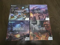 Magic The Gathering: Final Fantasy Scene Box Bundle Set of 4 New Sealed - Image 1
