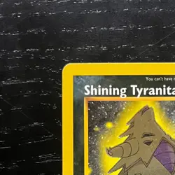 Pokemon Shining Tyranitar Holo Rare 113/105 Neo Destiny LP Excellent Condition - Image 3
