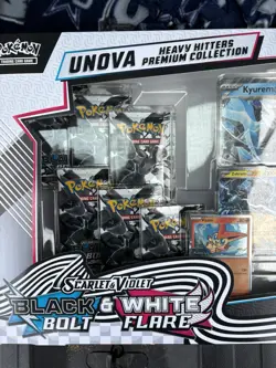 Pokemon Unova Heavy Hitters Costco Premium Collection Black Bolt White Flare - Image 2
