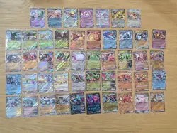 Japanese Pokemon Cards Bulk Lot of 47 RR Scarlet & Violet Era Charizard Eevee ++ - Image 1