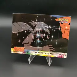 1999 TOPPS POKEMON THE MOVIE EDITION The Rebirth Of Ash #38 Mewtwo Strikes Back - Image 1