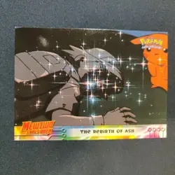 1999 TOPPS POKEMON THE MOVIE EDITION The Rebirth Of Ash #38 Mewtwo Strikes Back - Image 2