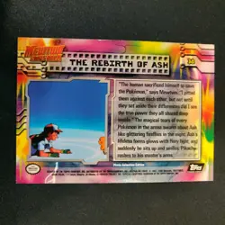 1999 TOPPS POKEMON THE MOVIE EDITION The Rebirth Of Ash #38 Mewtwo Strikes Back - Image 3