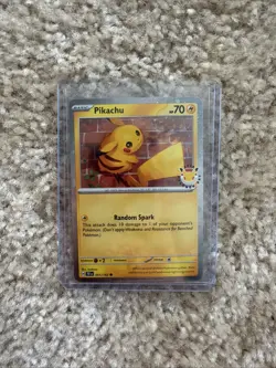 Pikachu (Pokemon Day 2026) 051/162 TCG Card Cosmos Holo - Image 3