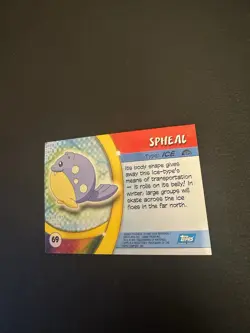 Spheal #69 Pokemon 2004 Topps Advanced Challenge - Image 2