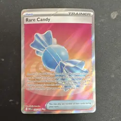 Pokemon Rare Candy Trainer Full Art Holo Ultra Rare 175/132 Me01: Mega Evolution - Image 1