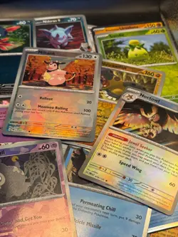 38x Pokemon Various Lot Reverse Holo, Holo, NM TCG Poke & Master Ball - Image 3